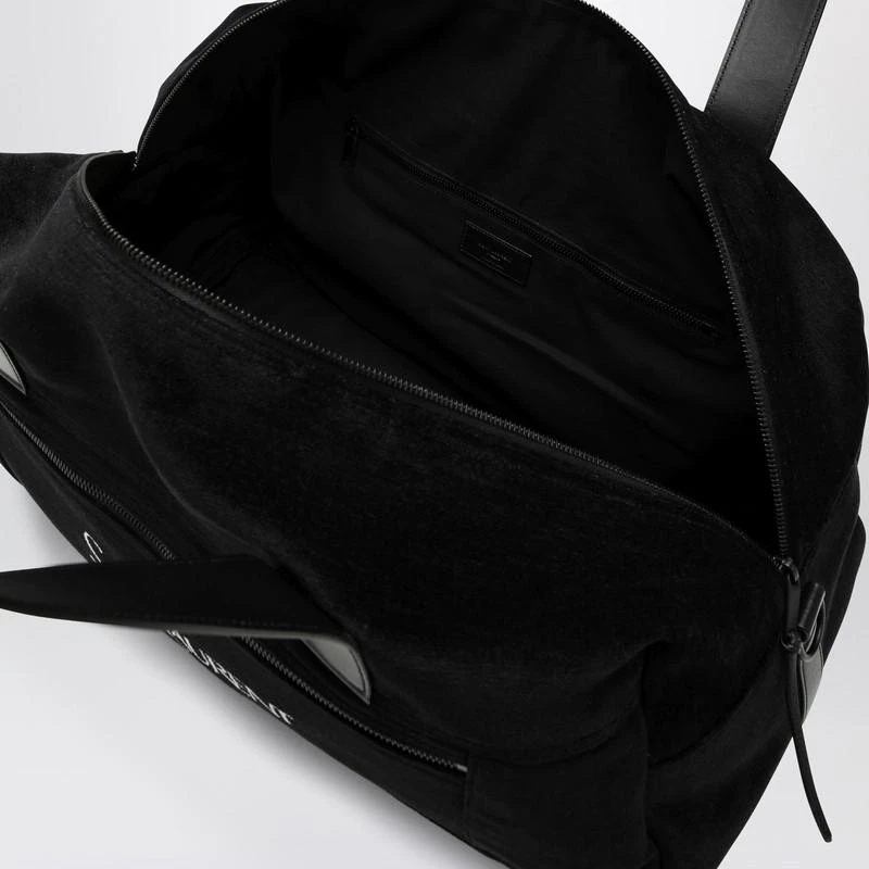Yves Saint Laurent Black duffle bag with logo 5