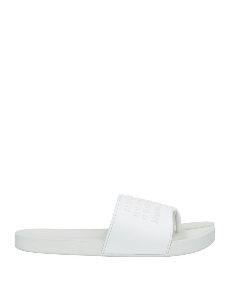 Lace-up rubber slides in black - Maison Margiela | Mytheresa