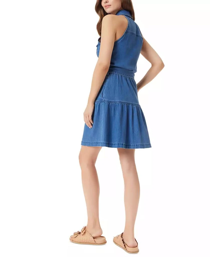 Sam Edelman Women's Diana Sleeveless Denim Mini Dress 3