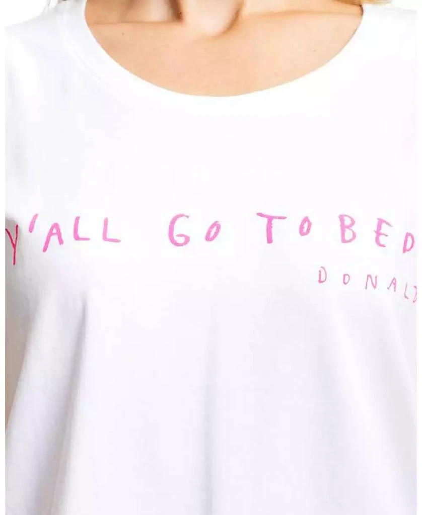 Sant and Abel Women
s Drawbertson Y
All Go To Bed Cotton Pajama T-Shirt 2