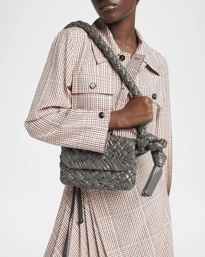 Bottega Veneta Small Kalimero Leather Shoulder Bag 2
