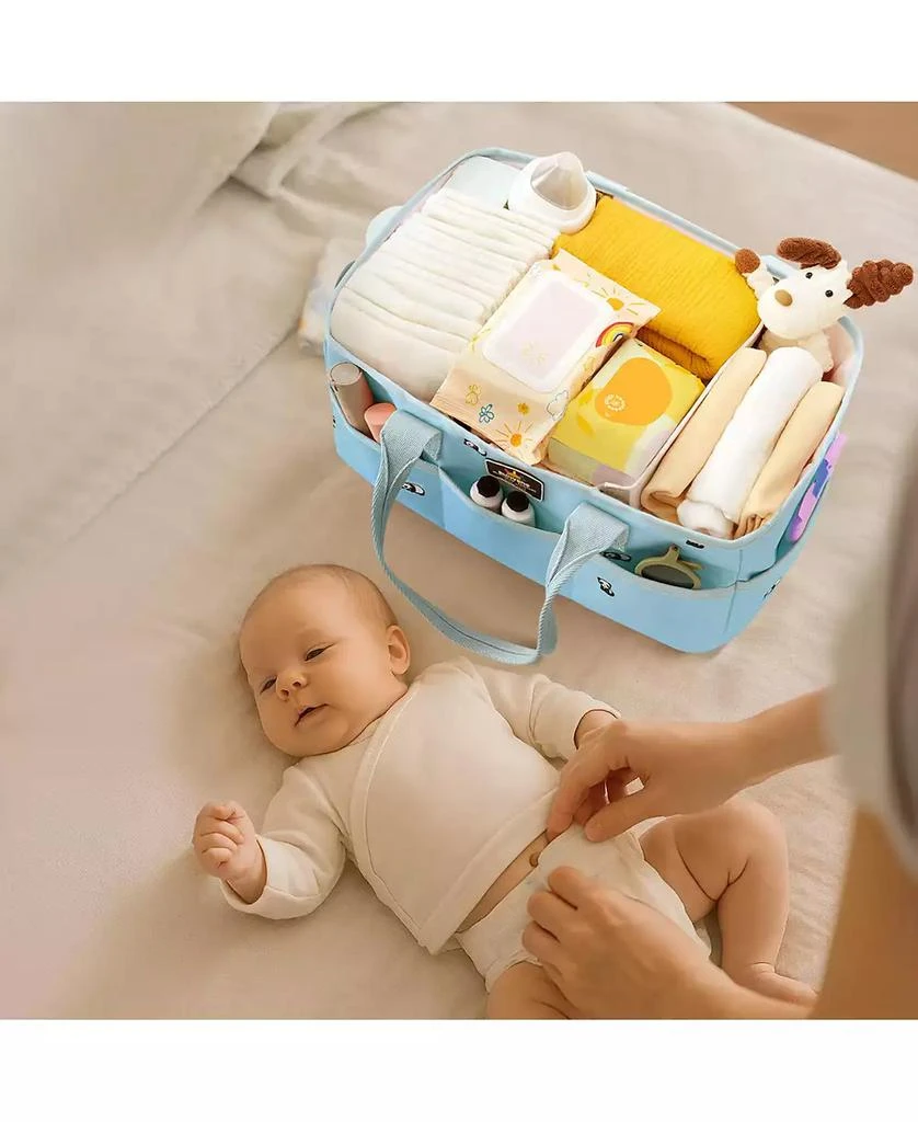 Sunveno Portable Diaper Caddy Organizer 3