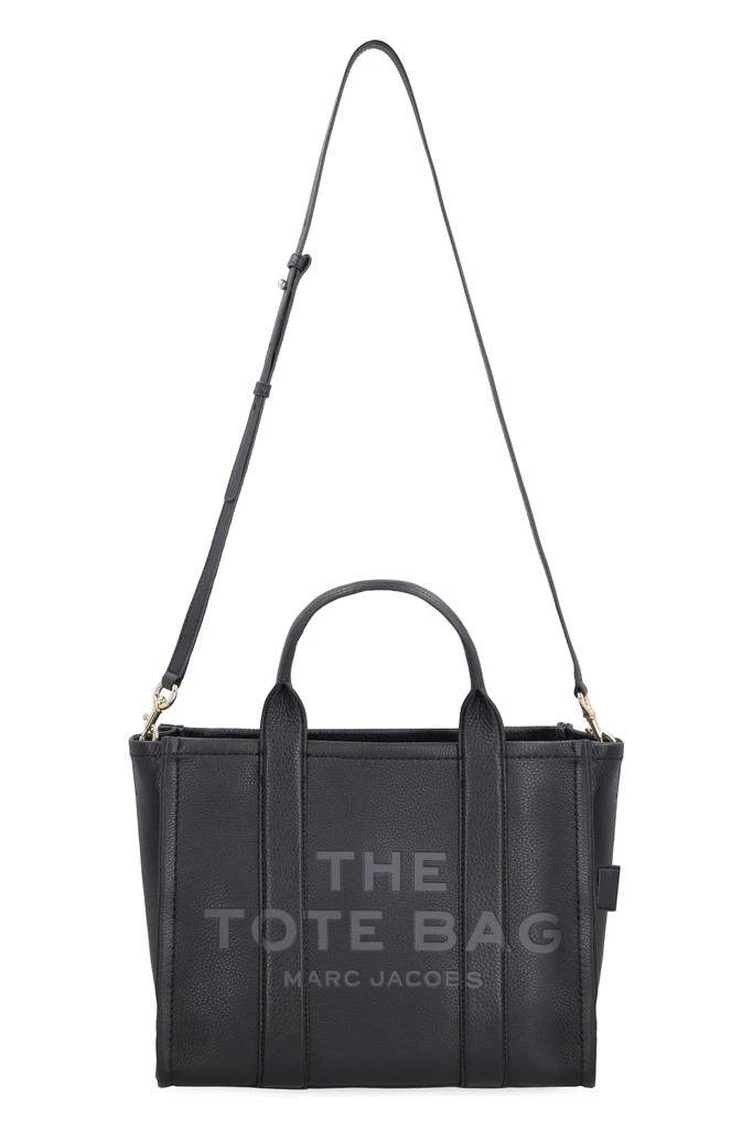 Marc Jacobs BLACK LEATHER MEDIUM THE TOTE BAG HANDBAG 5