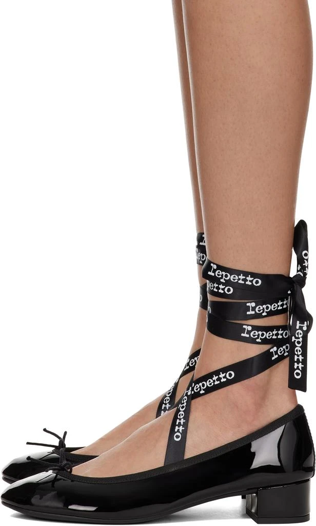 Repetto Black Camille Ballerina Heels 3