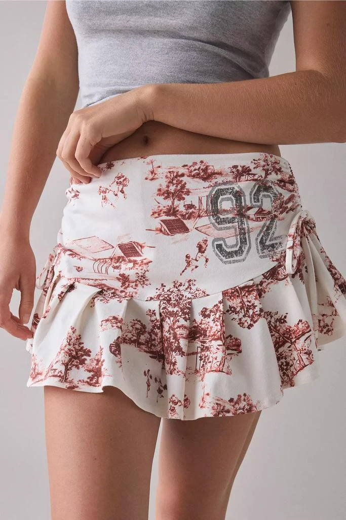 Out From Under Out From Under Bec Pleated Micro Mini Skort 4