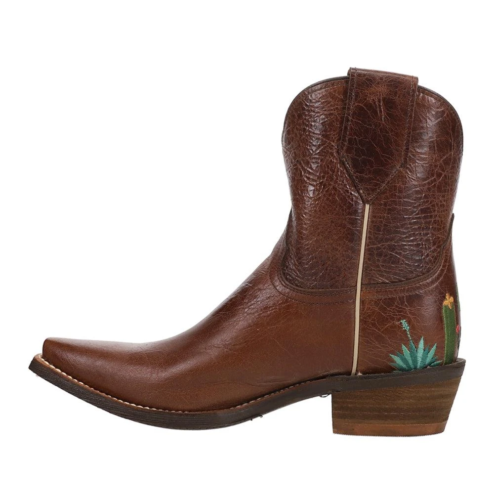 Nocona Boots Agave Embroidery Snip Toe Cowboy Booties 3