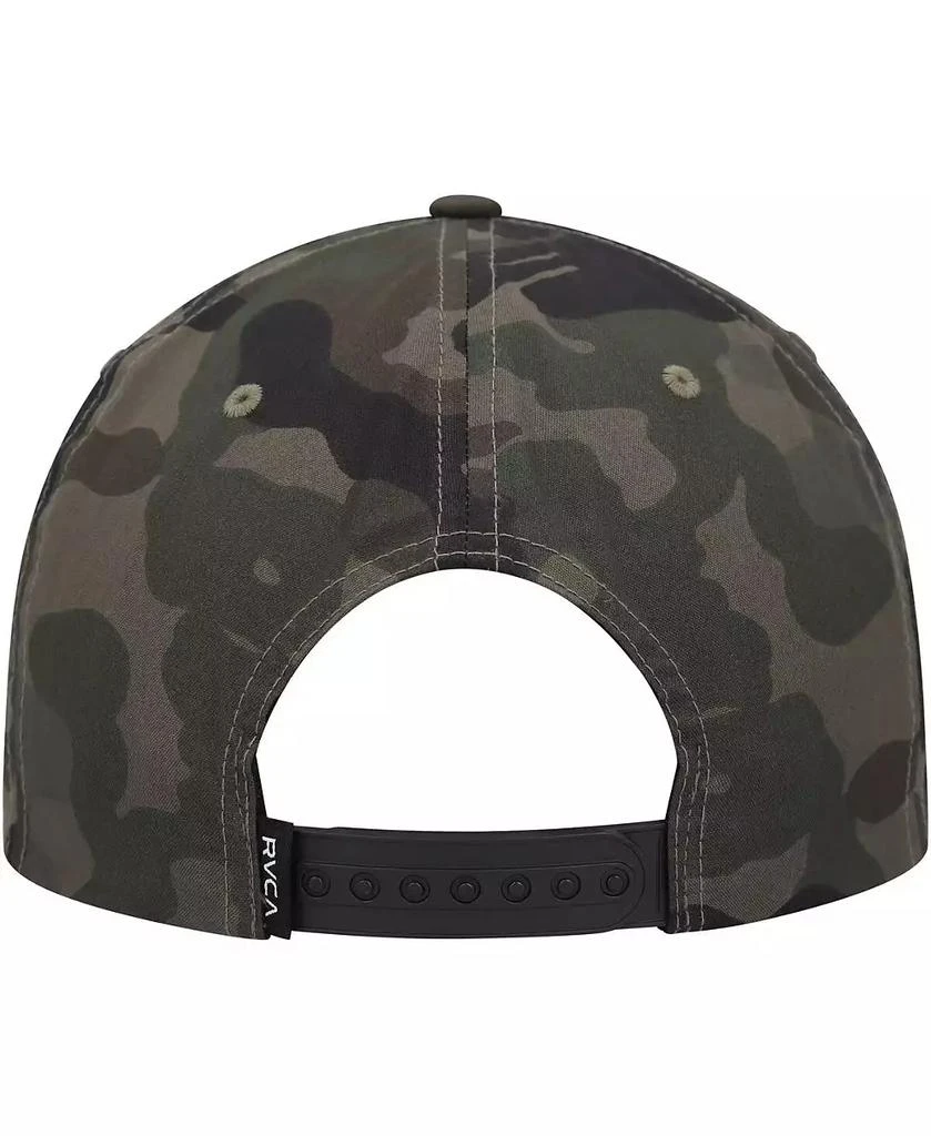 RVCA Men
s Camo VA Patch Snapback Hat 4