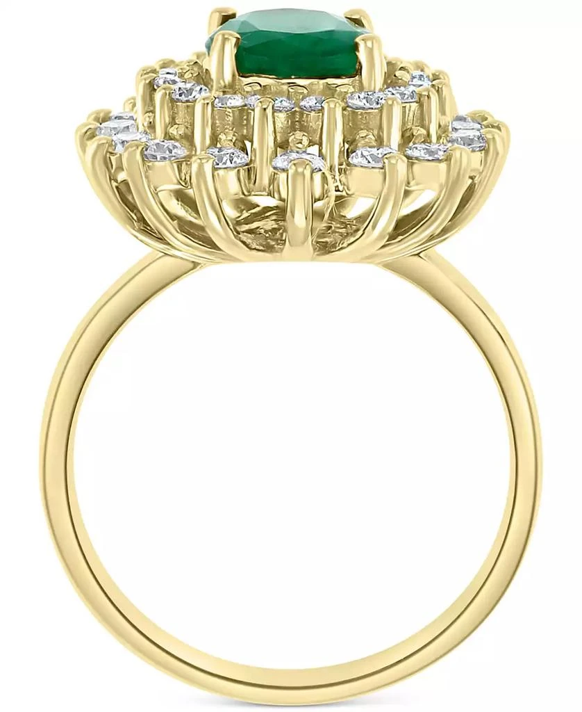 Effy EFFY® Emerald (1-1/2 ct. t.w.) & Diamond (1 ct. t.w.) Ring in 14k Gold 3