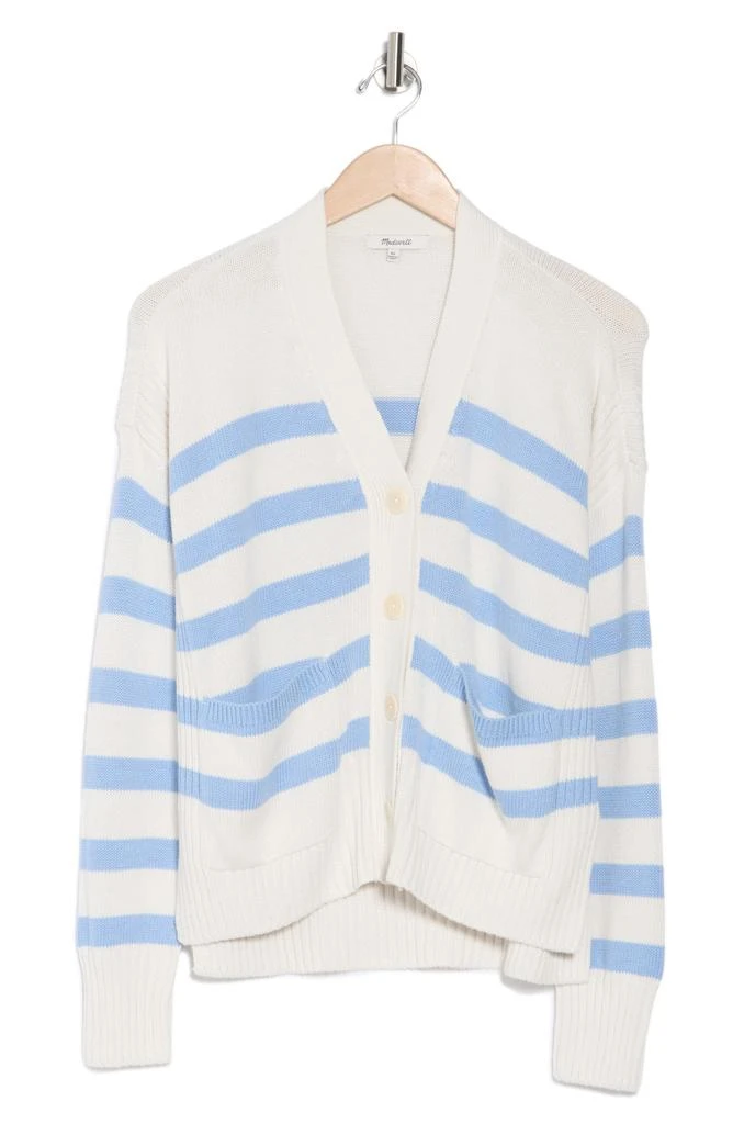 Madewell Stripe Sharon V-Neck Emmett Cardigan 3