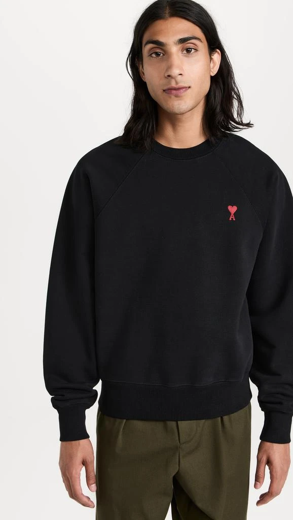 AMI Red AMI De Coeur Unisex Sweatshirt 1