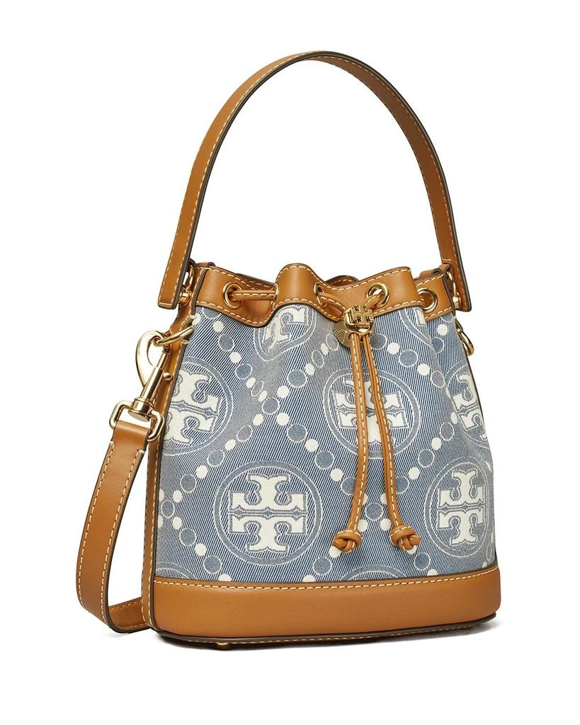 Tory Burch T Monogram Jacquard Bucket Bag 6