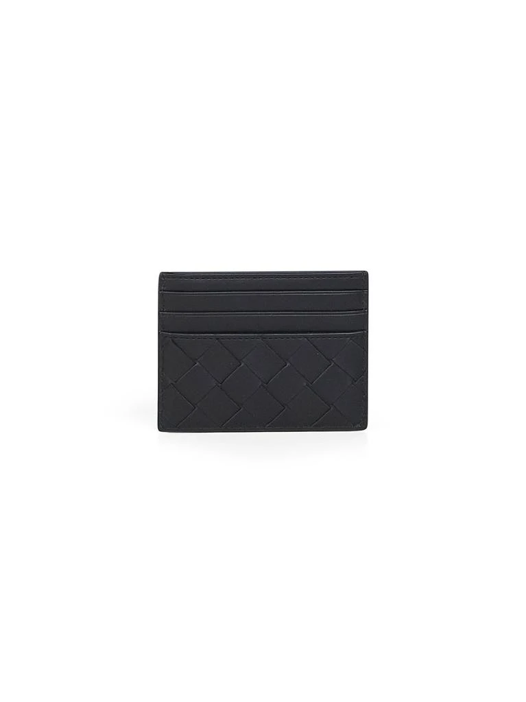 Bottega Veneta BOTTEGA VENETA | Black Intrecciato credit card case | Man | PZ 1