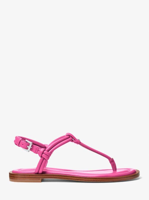 Michael Kors Astra Leather T-Strap Sandal 2