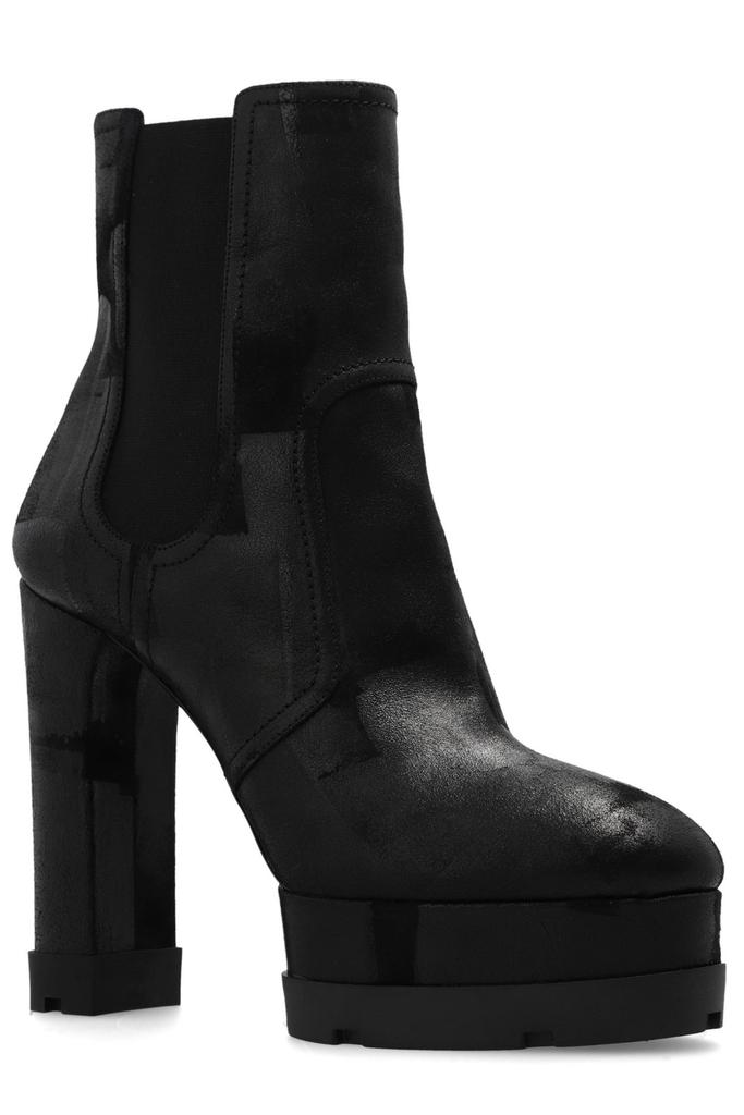 CASADEI Casadei Nancy Round Toe Ankle Boots