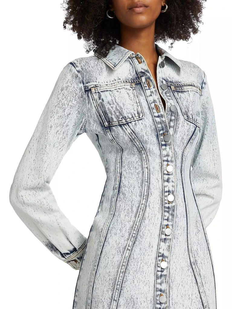 Aknvas Mercer Denim Maxi Shirtdress 6