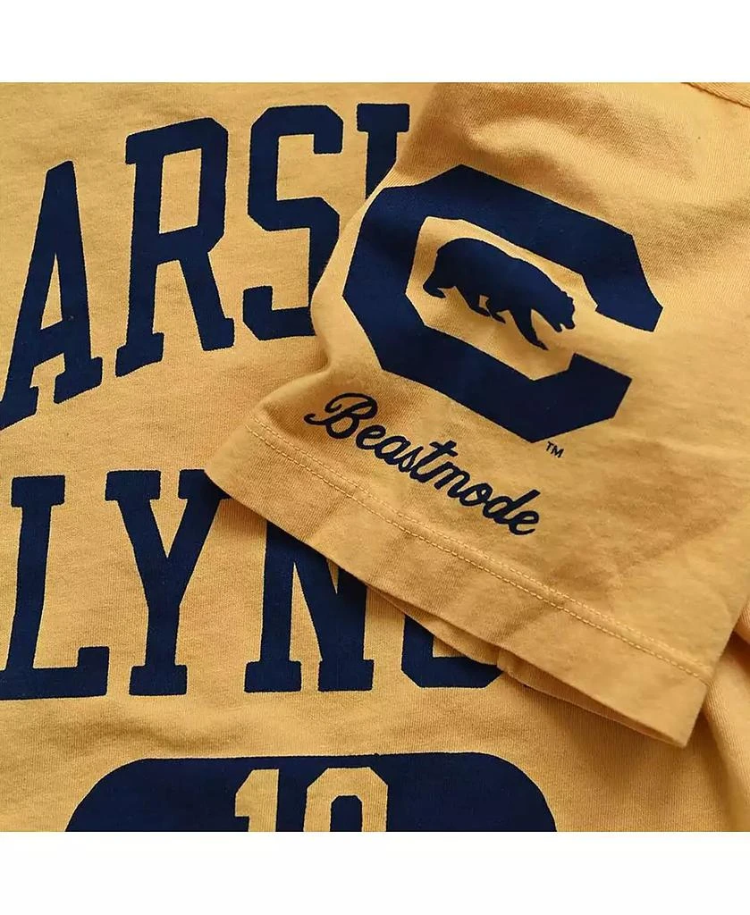 Roots of Fight Men's Marshawn Lynch Gold Cal Bears Name Number T-Shirt 5