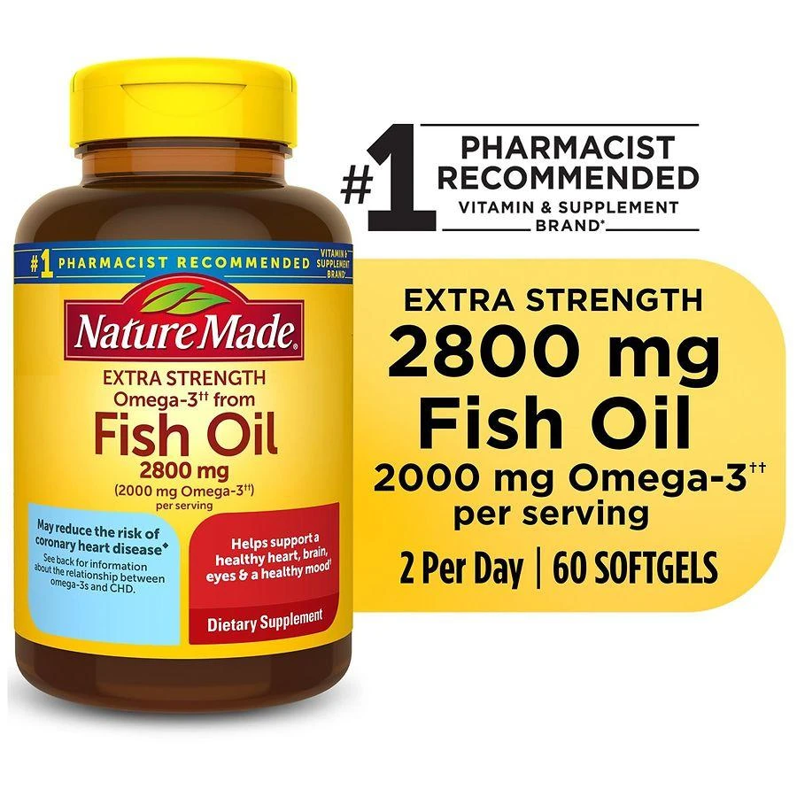 Nature Made Fish Oil 2800 mg Softgels 8