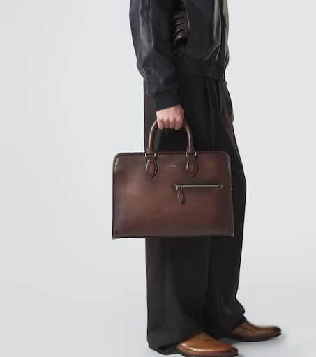Berluti Un Jour leather briefcase 2