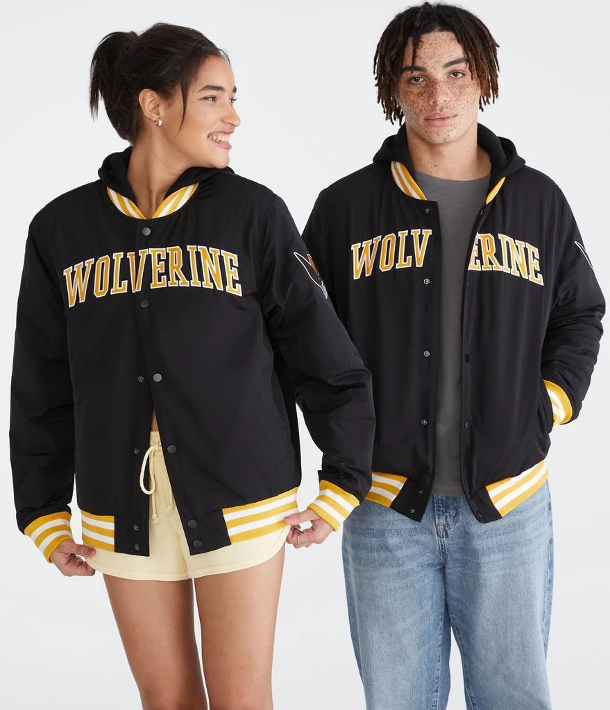 Aeropostale Marvel | Wolverine Hooded Bomber Jacket 1