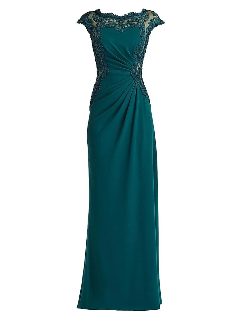 Tadashi Shoji Lace-Trim Ruched Gown - Dresses & Skirts - Compare Prices from 8+ Stores - Free Shipping - BeyondStyle Tadashi Shoji Lace-Trim Ruched Gown - Dresses & Skirts - Compare Prices from 8+ Stores - Free Shipping - BeyondStyle