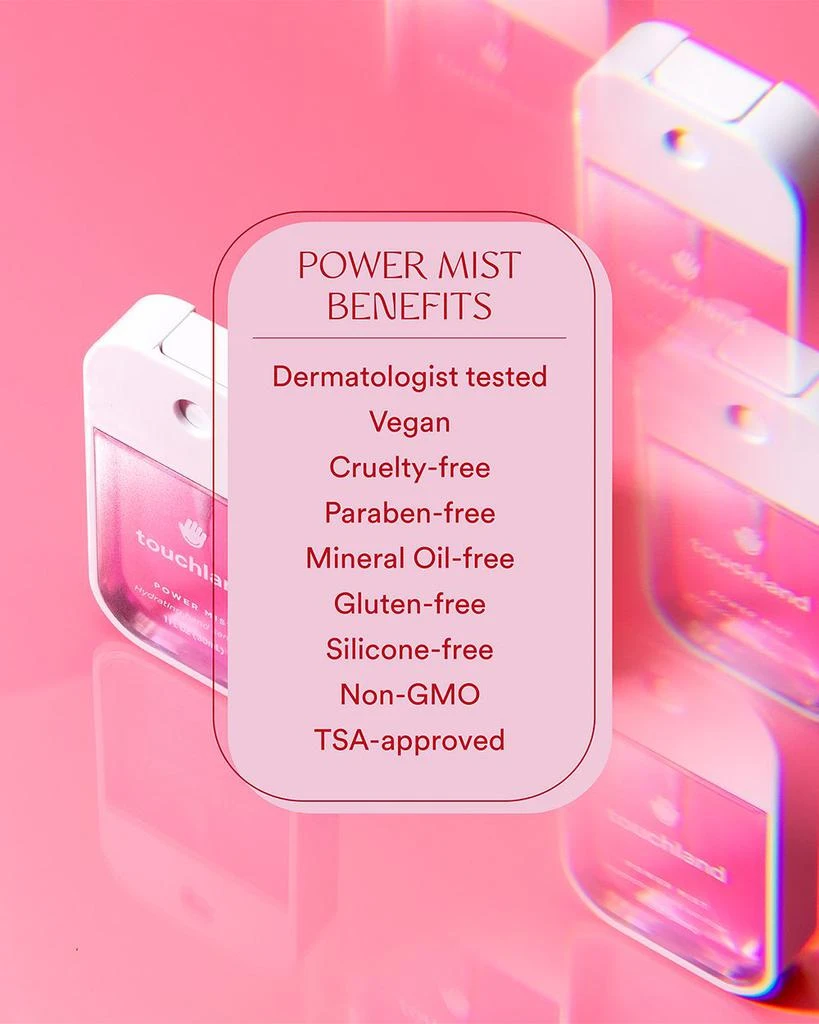 Touchland Power Mist Hydrating Hand Sanitizer 1 oz., Berry Bliss 4