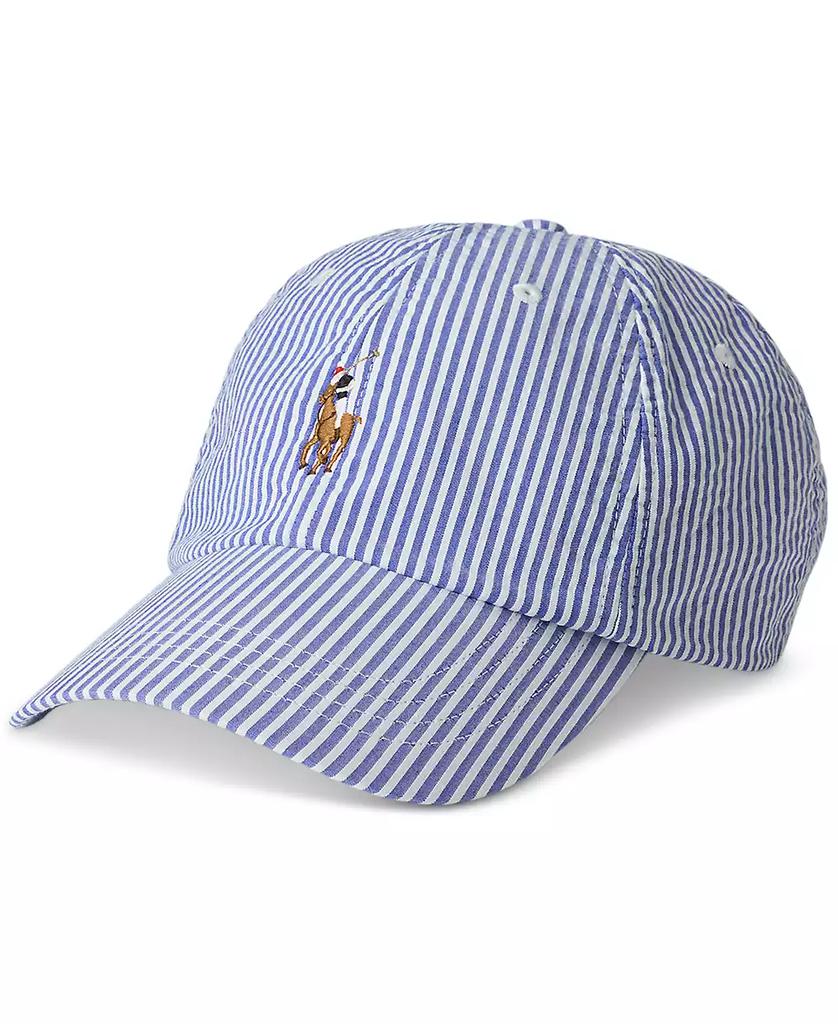 Ralph Lauren Men's Seersucker Ball Cap