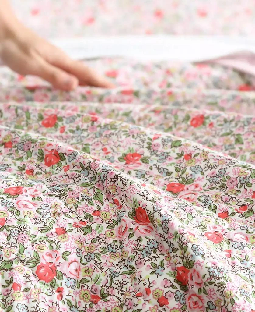 Laura Ashley Rowena Cotton Reversible Quilt, King 6
