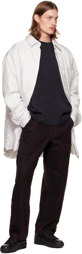 Joseph Gray Soft Wool Sweater 4