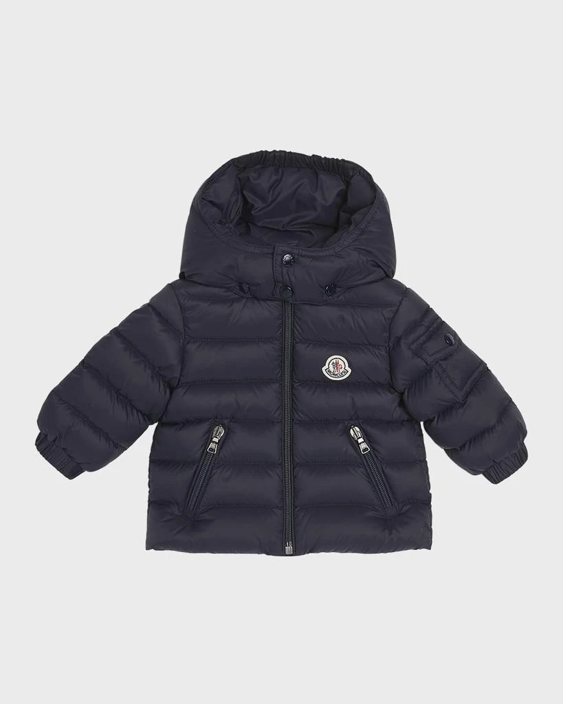 Moncler Kid
s Jules Logo Patch Jacket, Size 6M-3