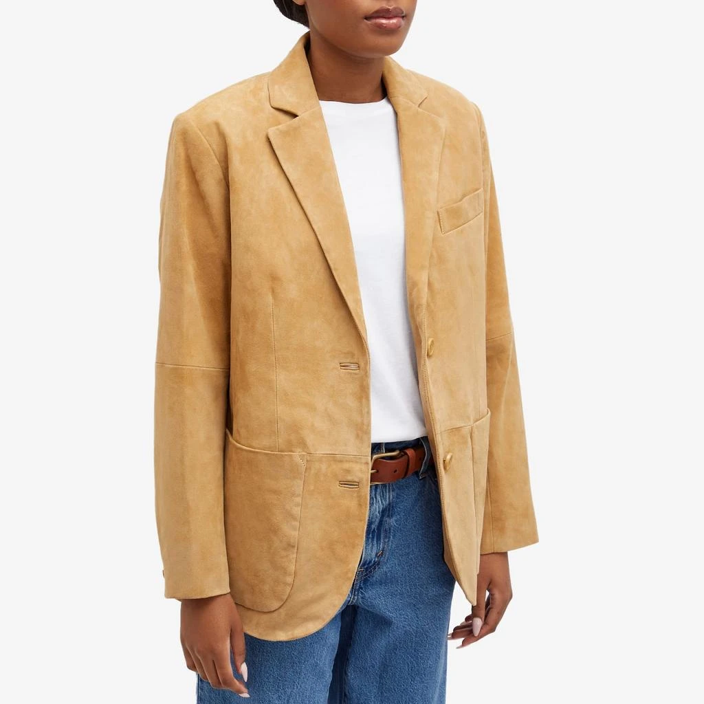 STAND STUDIO Stand Studio Resort Suede Blazer 2