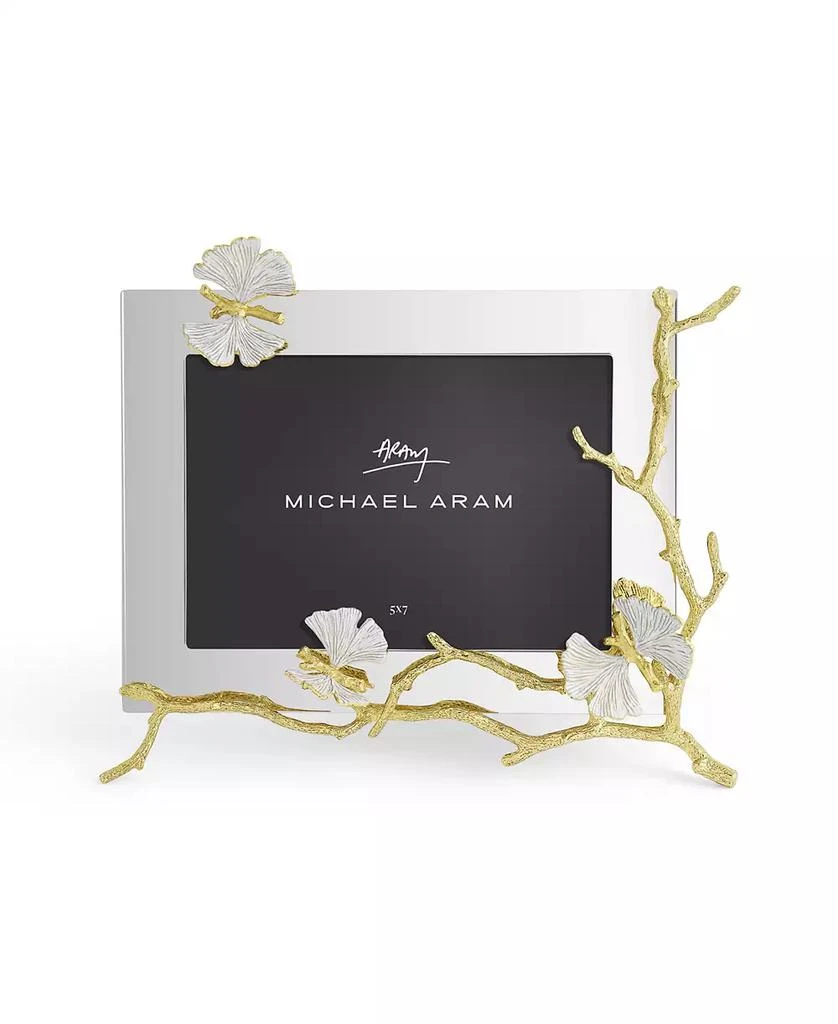 Michael Aram Butterfly Ginkgo Gold Reflective Frame, 5" x 7" 1