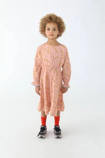 Tinycottons Tiny Stars Frills cotton dress 5