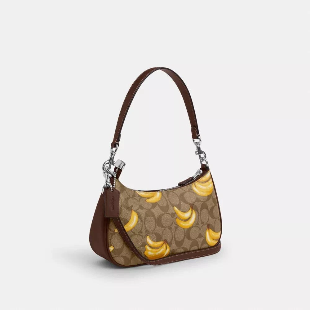 COACH® Teri Shoulder Bag In Signature Canvas With Banana Print 3