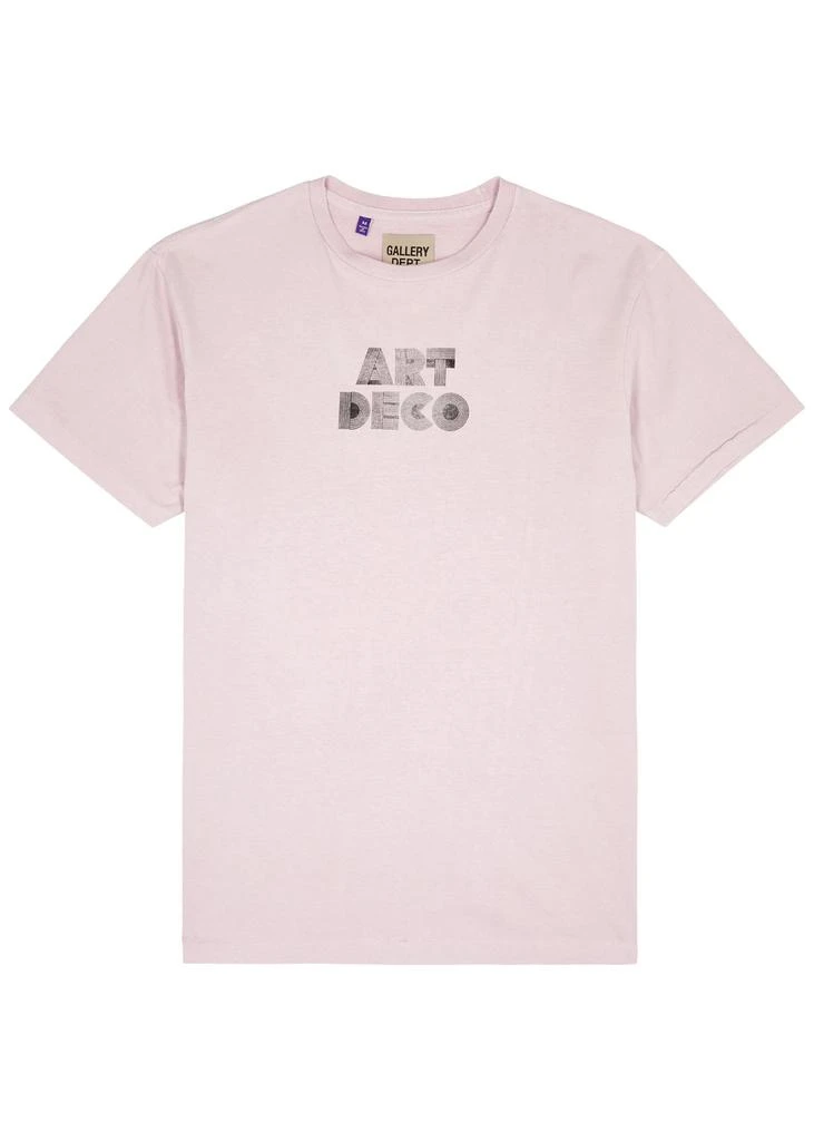 GALLERY DEPT. Art Deco printed cotton T-shirt 1