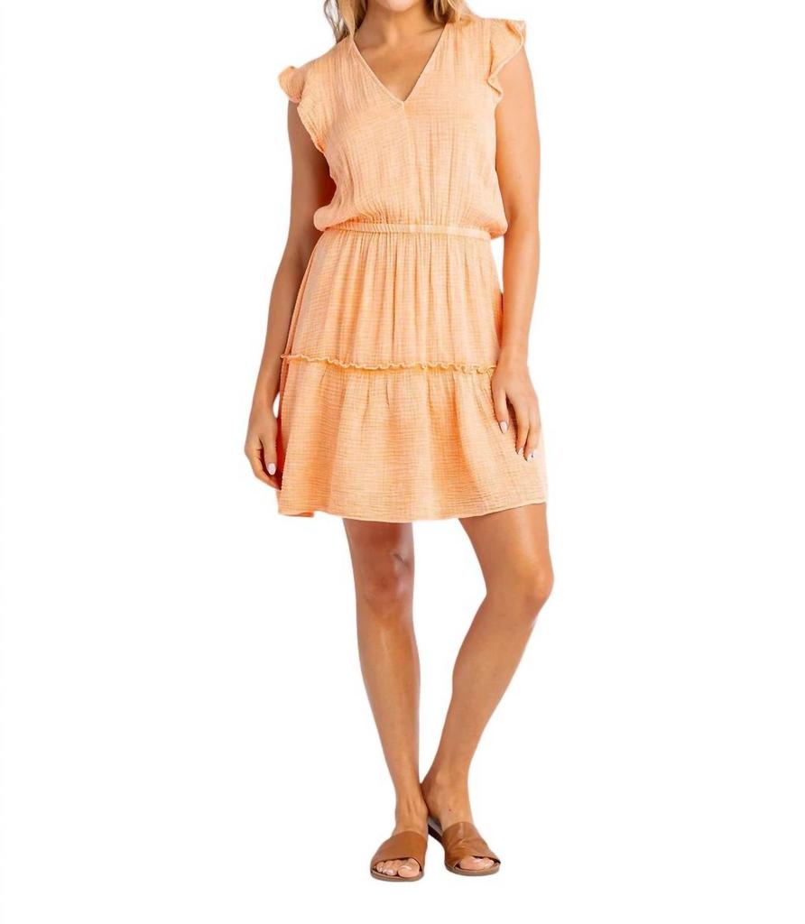 Red Haute Red Haute - GAUZE FLAIR DRESS