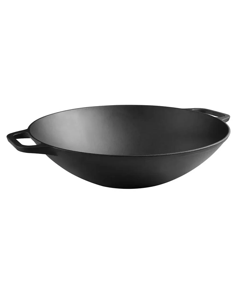 Victoria 14" Cast Iron Wok 5