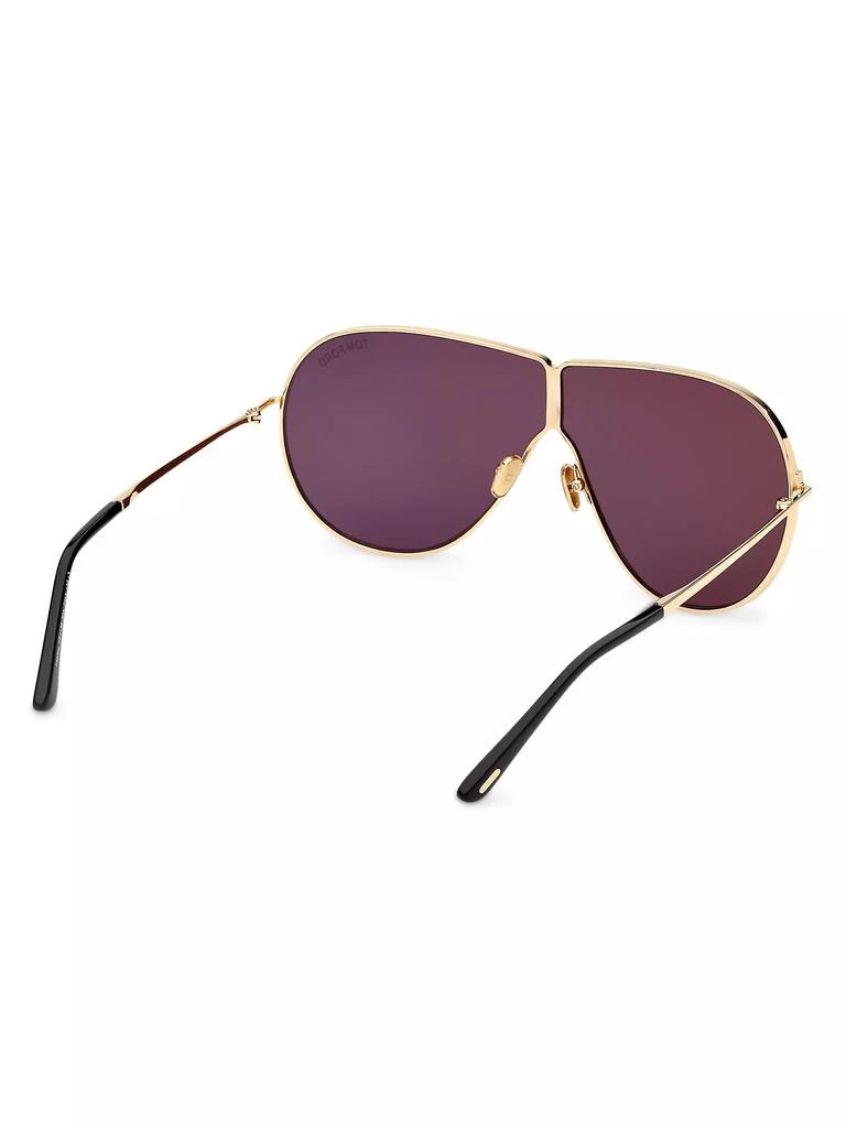 Tom Ford Keating 71MM Pilot Sunglasses 6