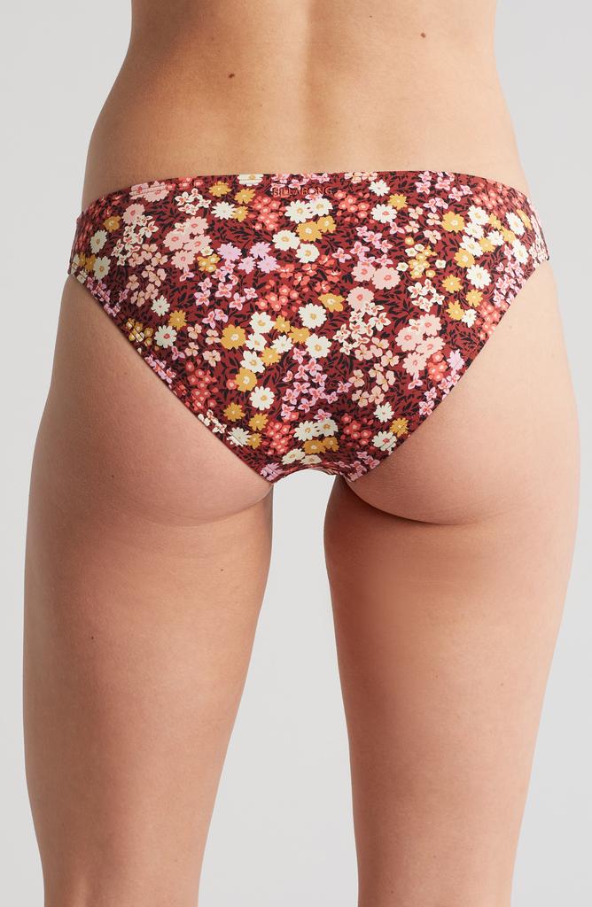 Billabong Field of Dreams Lowrider Floral Bikini Bottoms