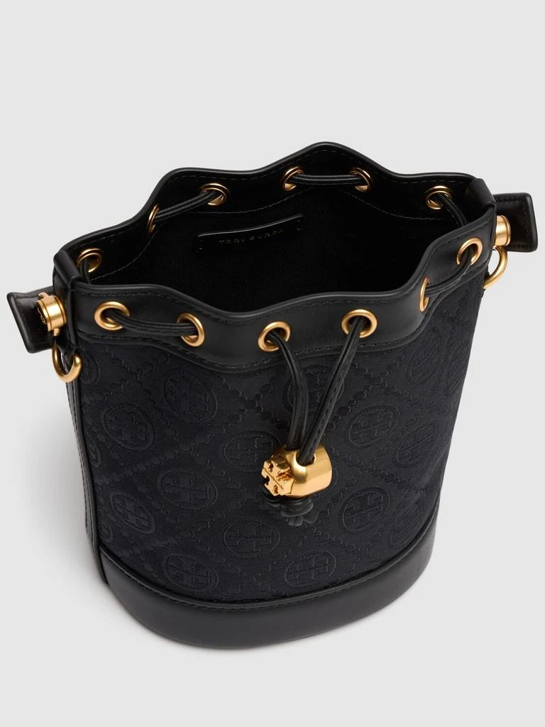 Tory Burch Mini T Monogram Bucket Bag 6