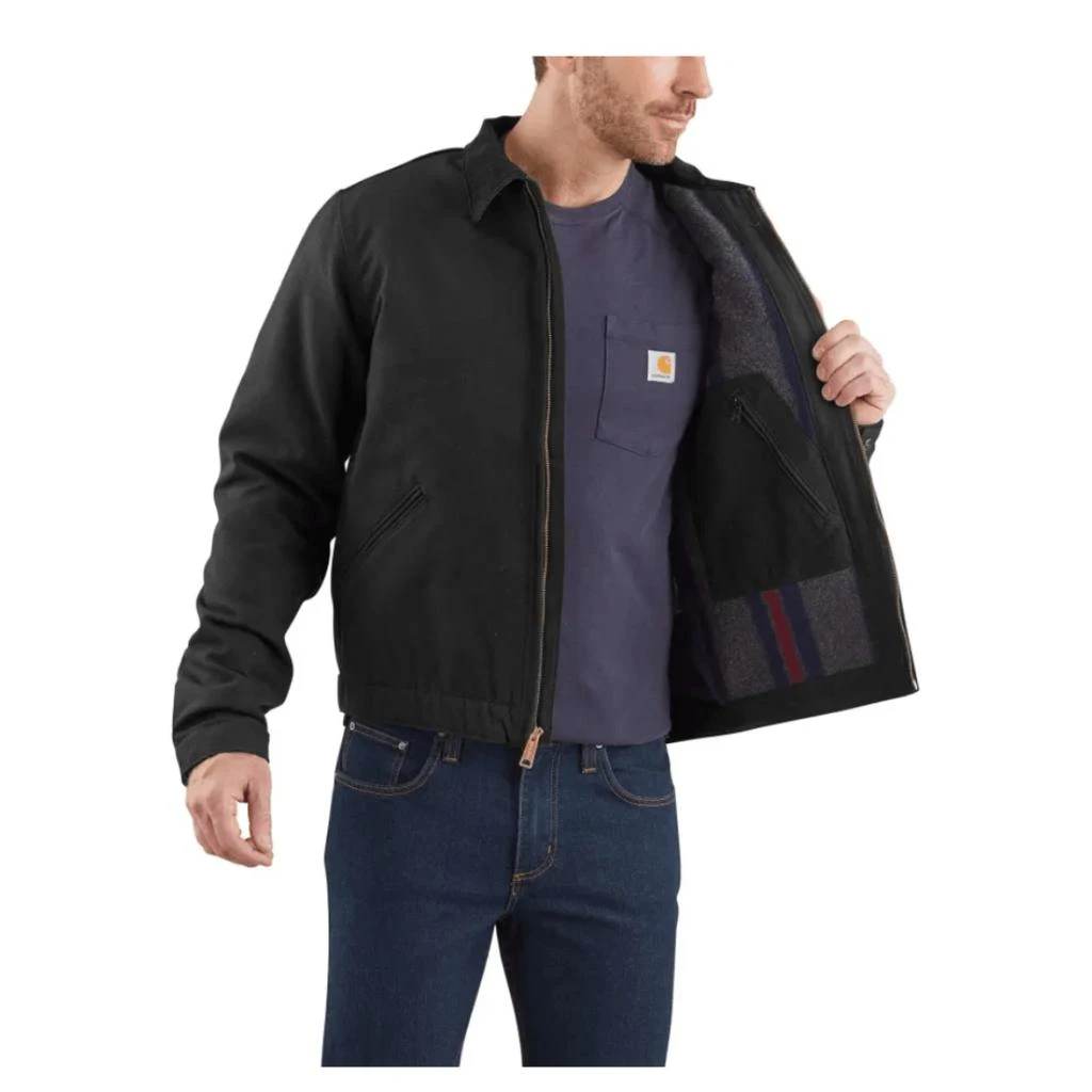 Carhartt Carhartt Relaxed Fit Duck Blanket-lined Detroit Jacket (1 Warm Rating) - Men's 2