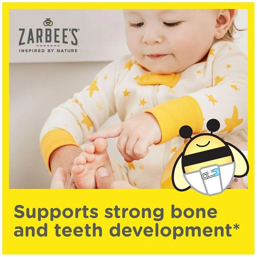ZarBee's Naturals Baby Vitamin D Supplement Fragrance-Free 6