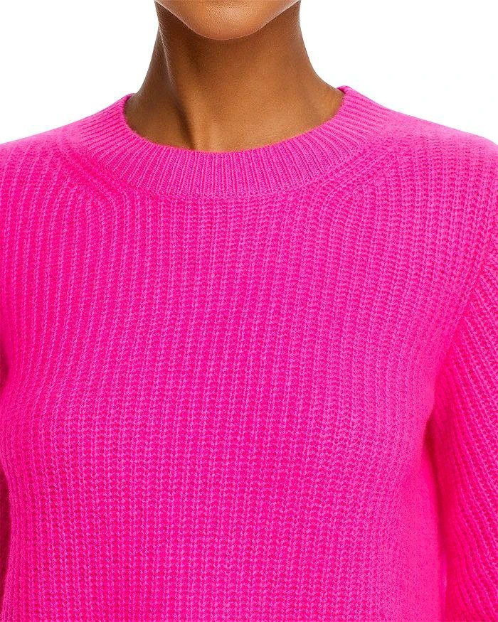 AQUA Ribbed Crewneck Sweater - Exclusive 6