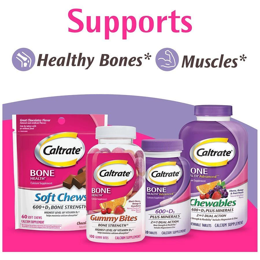 Caltrate Calcium and Vitamin D Supplement Tablets 7