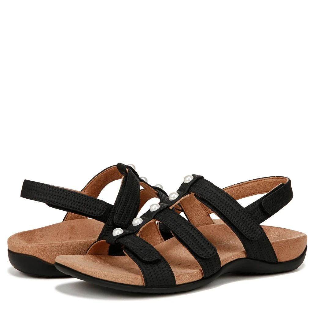 VIONIC Amber Pearl Ankle Straps 1