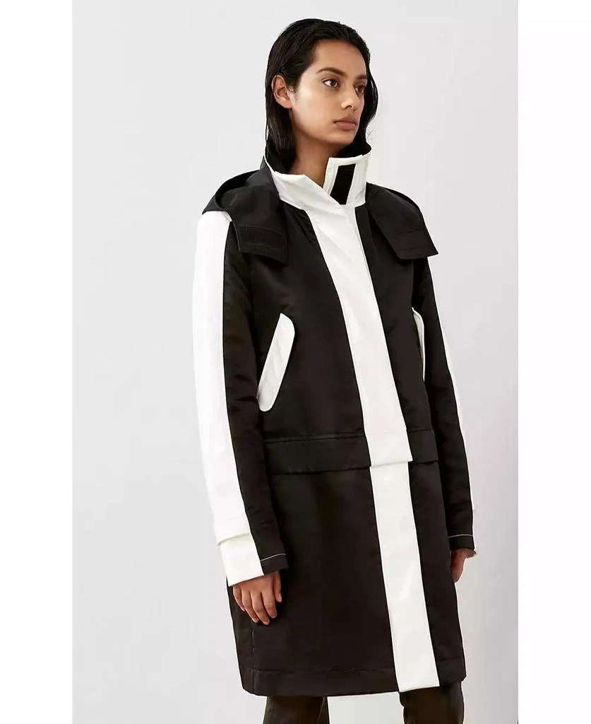 CAALO Women
s WATER-RESISTANT CONVERTIBLE SUSTAINABLE RAINCOAT