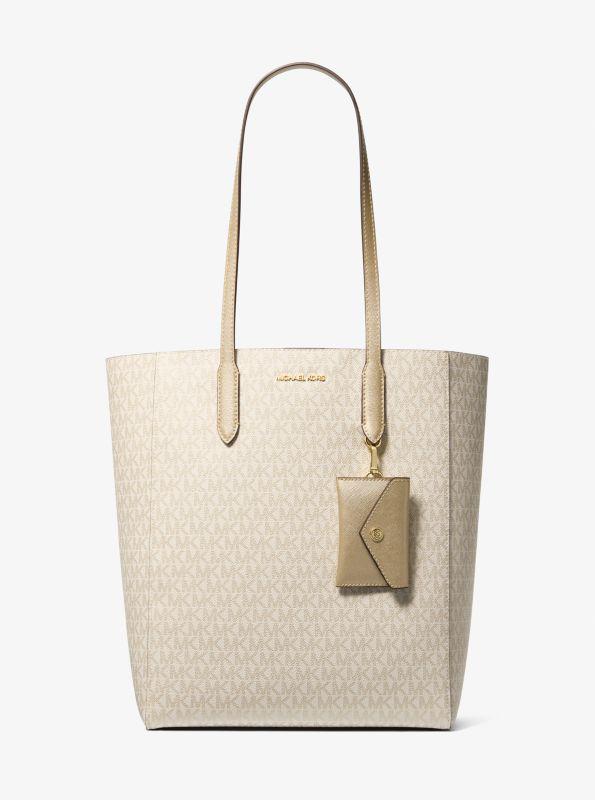 Michael Kors Vincent Large Signature Logo Tote Bag With Coin Pouch