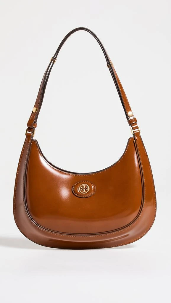 Tory Burch Robinson Spazzolato Convertible Crescent Bag 1