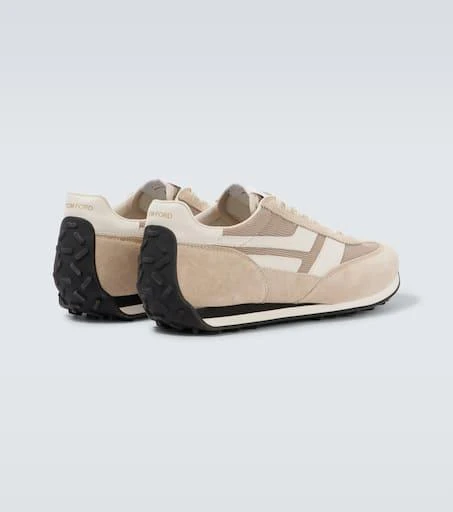 Tom Ford Mick suede-trimmed sneakers 6