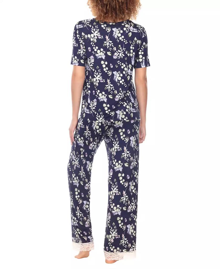 Honeydew Intimates Women's Something Sweet Rayon Pant Pajama Set, 2 Piece
