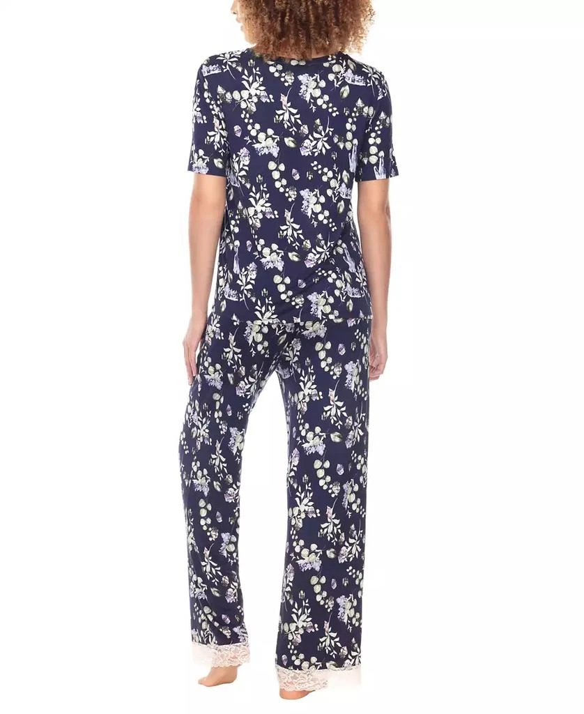 Honeydew Intimates Women's Something Sweet Rayon Pant Pajama Set, 2 Piece 2